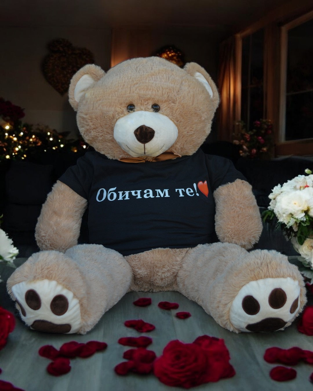 Плюшено мече с тениска