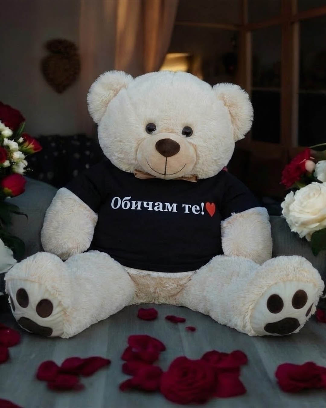 Плюшено мече с тениска